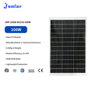 Glass PV Module丨100W丨Accept Customization