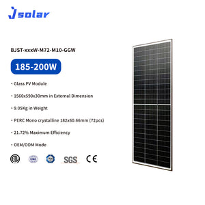 Glass PV Module丨M72-M10丨185-200W