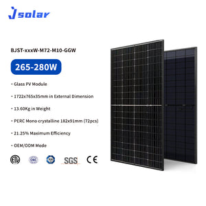 Glass PV Module丨M72-M10丨265-280W