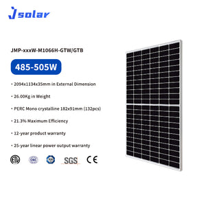 P Type丨M1066H丨485-505W