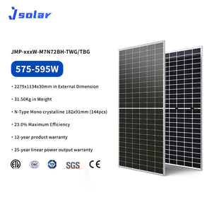 N Type丨M7N72BH丨575-595W