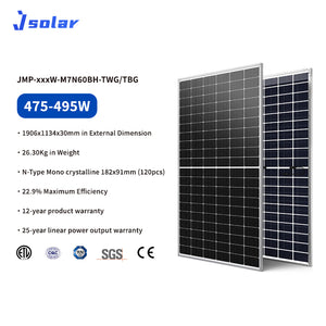 N Type丨M7N60BH丨475-495W